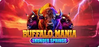 Buffalo Mania slot animal sauvage Amérique free spins
