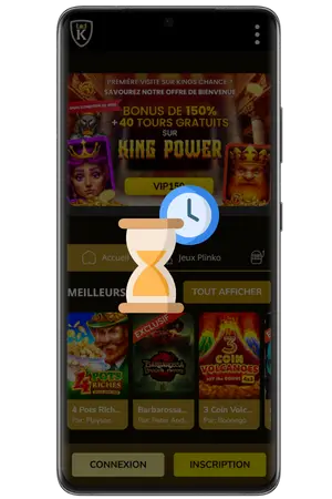Kings Chance connexion vérification SMS code téléphone sécurisé